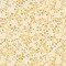 Fabric Benartex Gold Tallium Tangle Wishflower by the Quarter Yard 16695-33